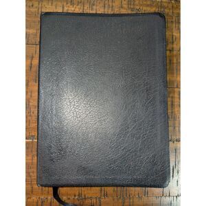 Bible The Thompson Chain-Reference Study Black KJV Red Letter Kirkbride 1988